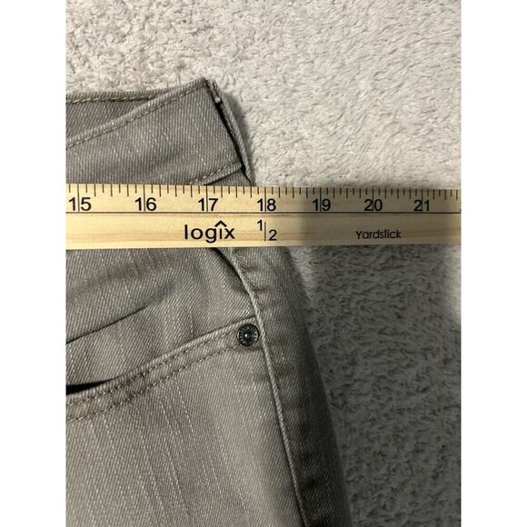 Levi's 505 Straight Leg Jeans Women's Size 14 M Gray Denim Pockets - Picture 2 of 11